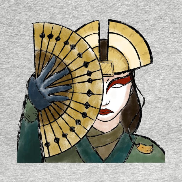 Avatar Kyoshi by sunnyfuldraws